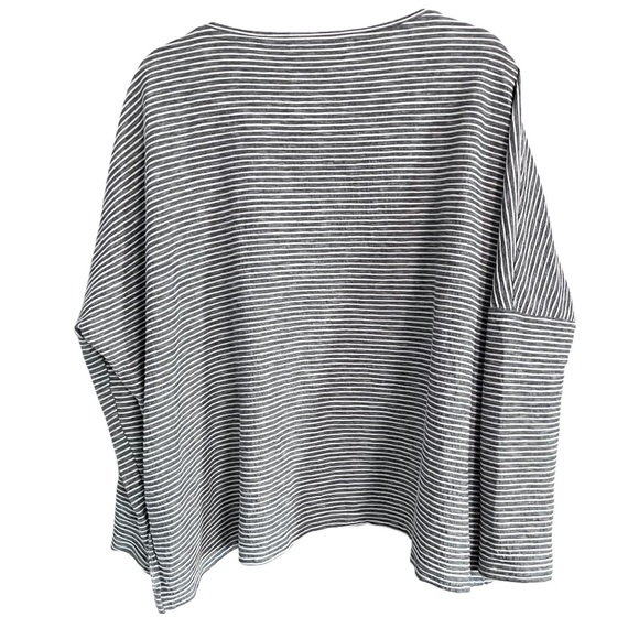 EUC Elemente Clemente Quiet Luxury Striped Tapered
Dolman Top size Small - Picture 2 of 9